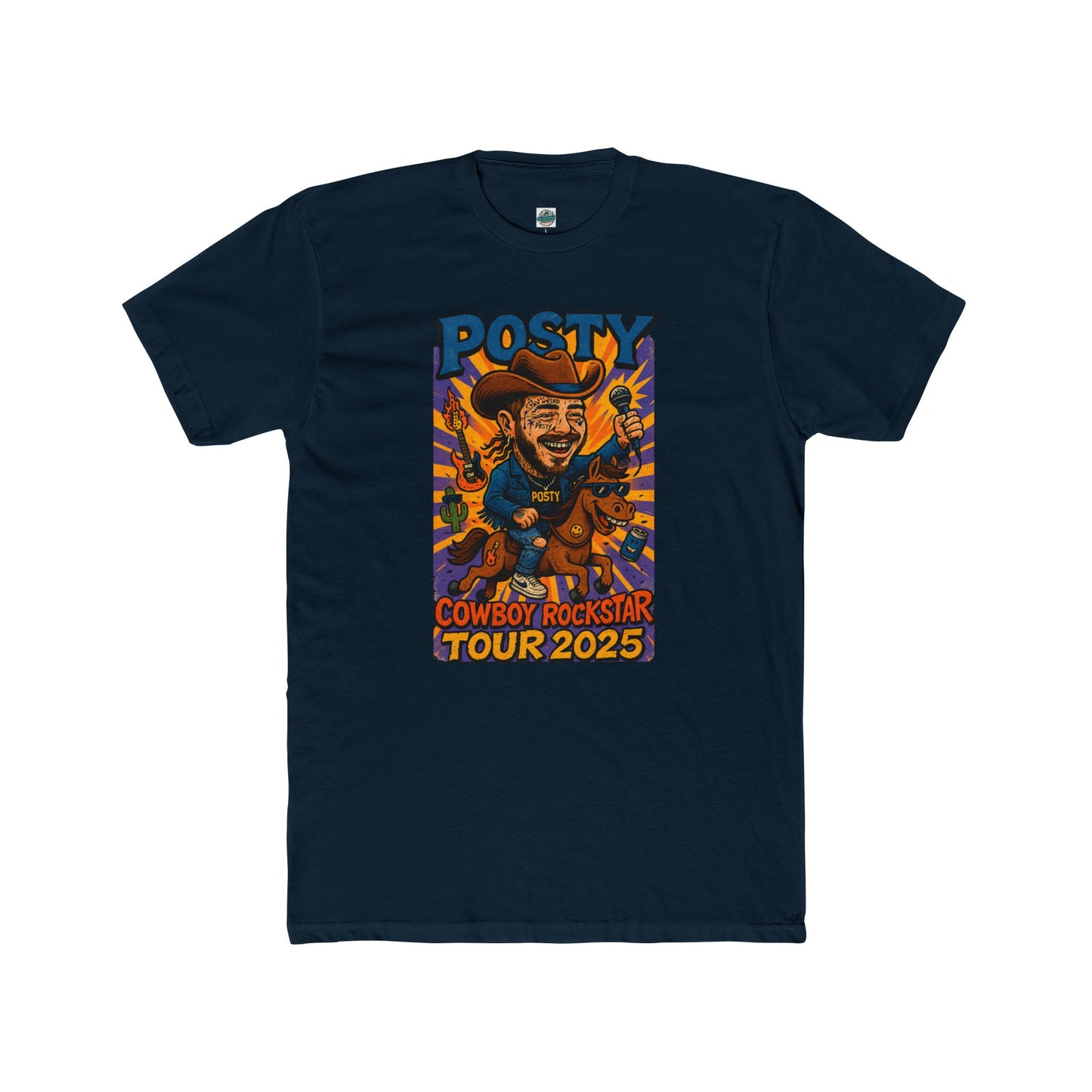 Posty Cowboy Rockstar Tour 2025 - Unisex T-shirt