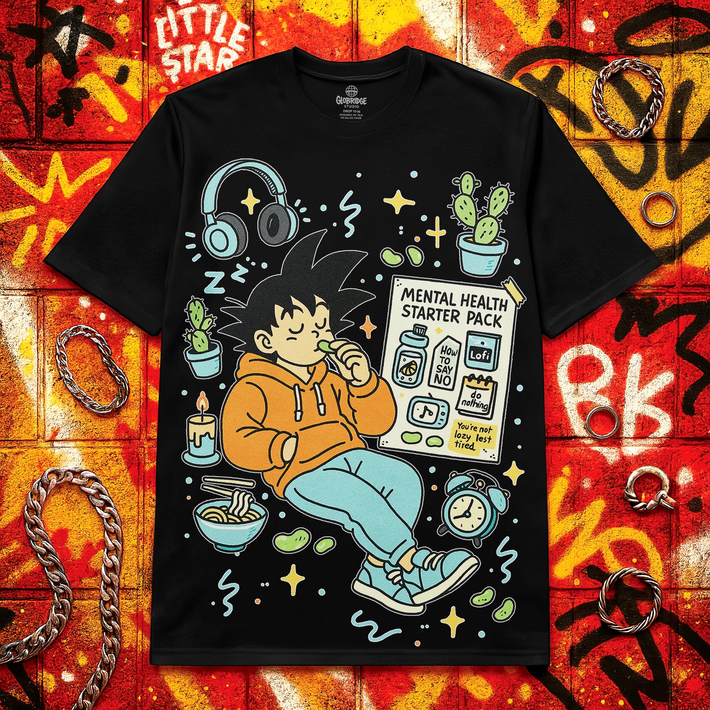 Senzu Beans Tee Mascot Mode - Unisex T-shirt