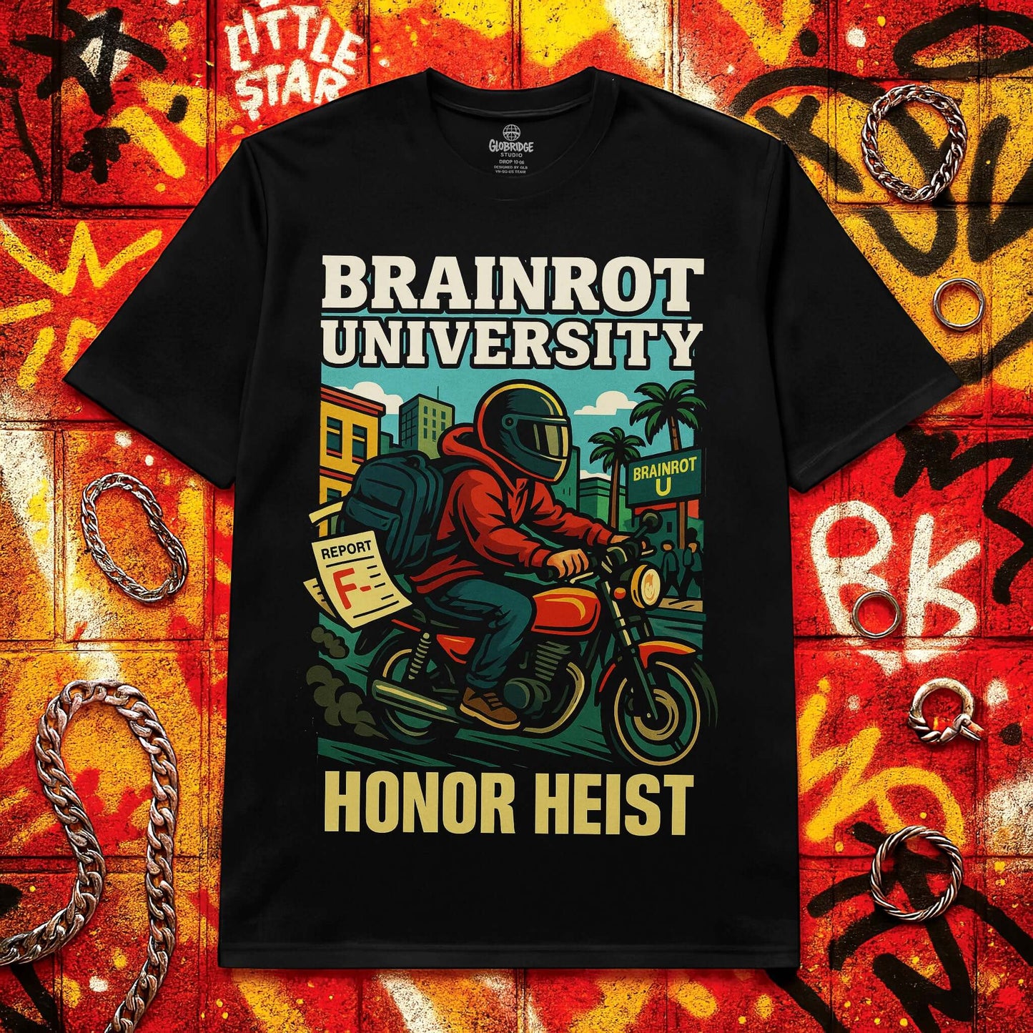 Dropout Gamer Tee Brainrot Fit - Unisex T-shirt