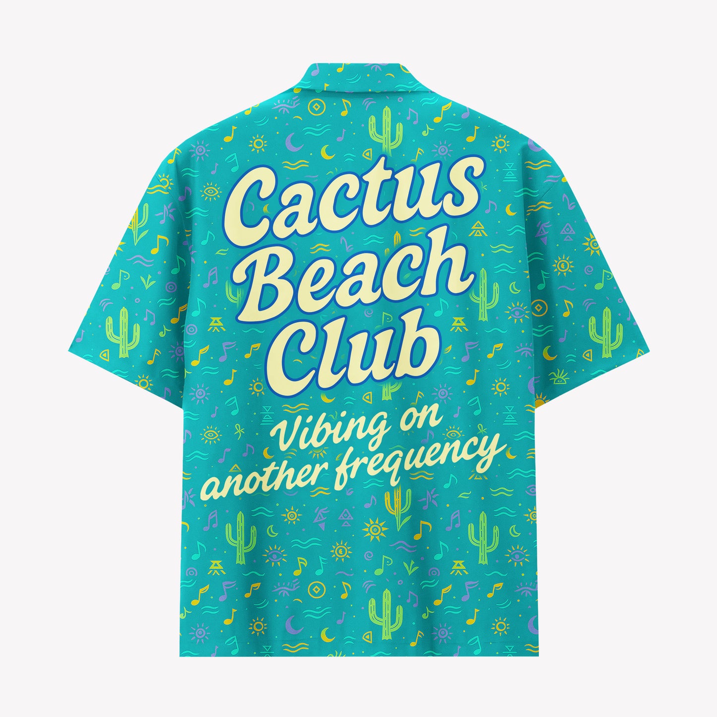 Cactus Beach Club Hawaiian Shirt & Shorts Set