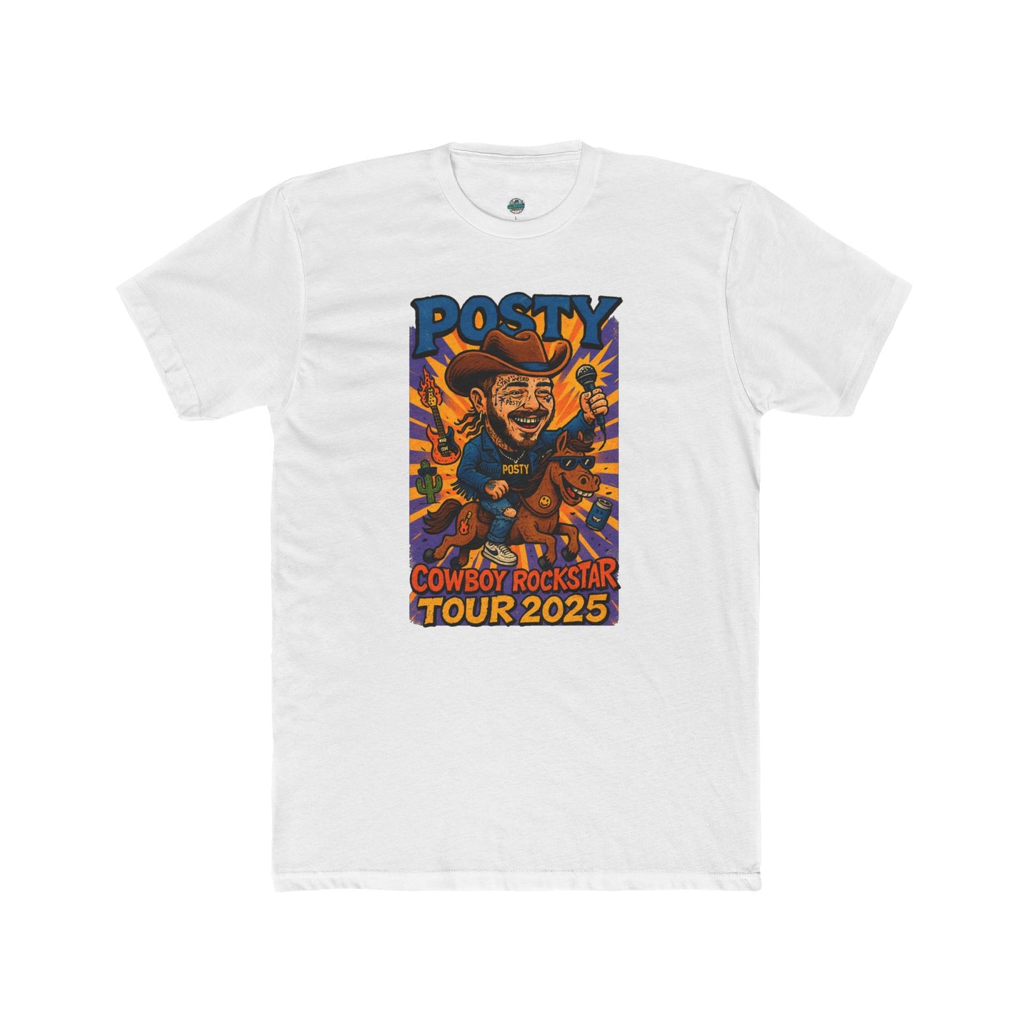 Posty Cowboy Rockstar Tour 2025 - Unisex T-shirt