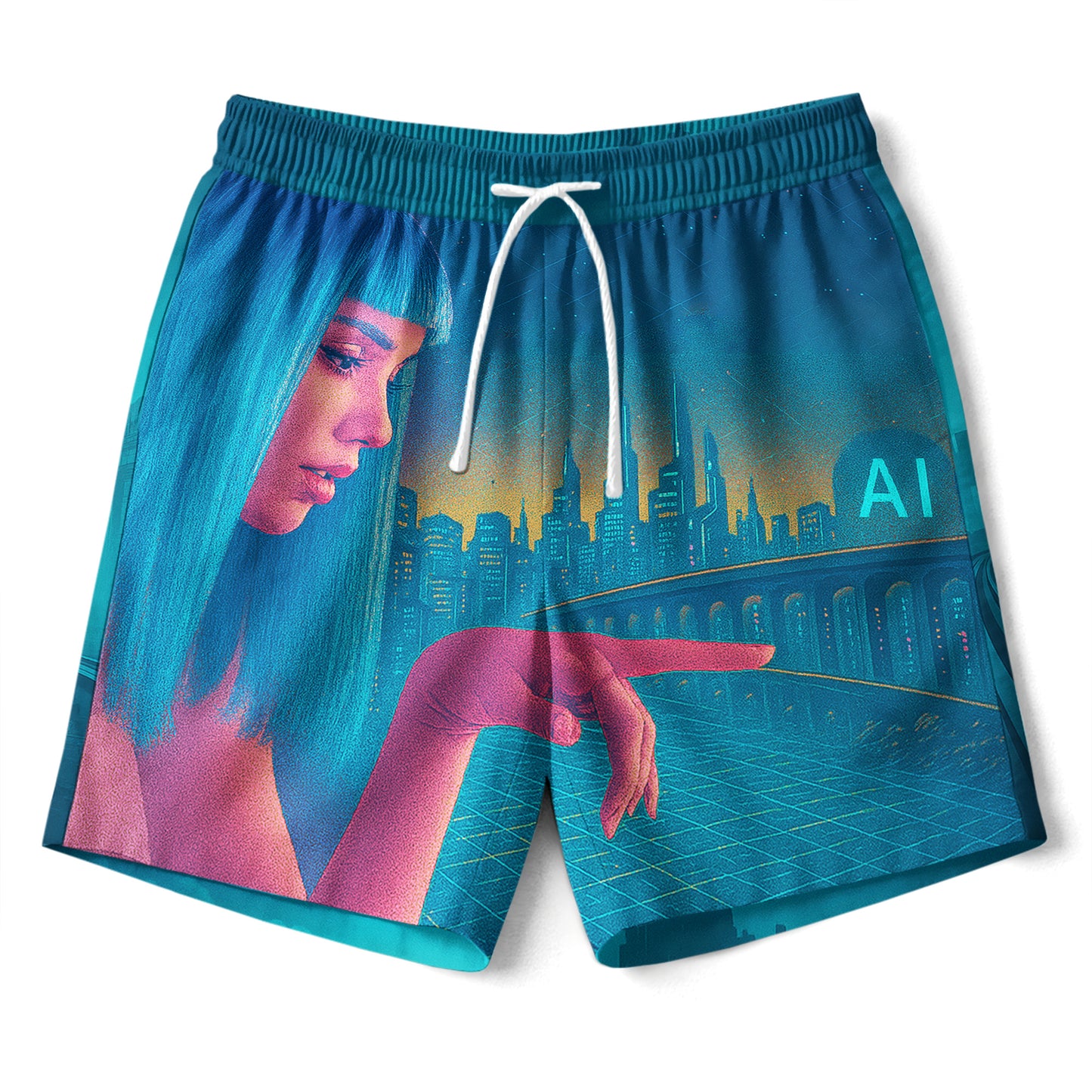 Bladerunner Hawaiian Shirt & Shorts Set
