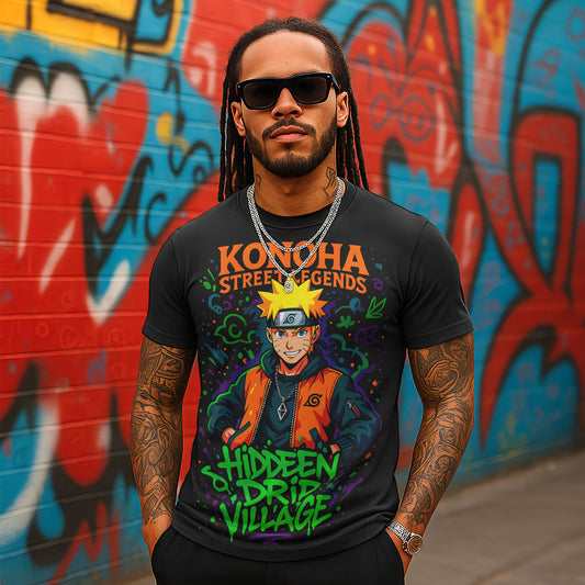 Konoha Street Legends Ninja Doodle - Unisex T-shirt