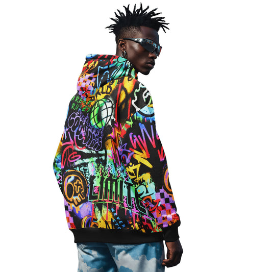 Urban Wildstroke Multicolor Hoodie