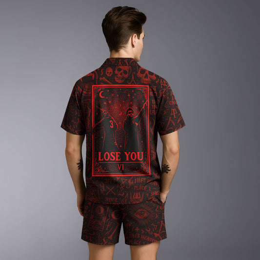 Vamp Holiday Hawaiian Uniform Shirt & Shorts Set