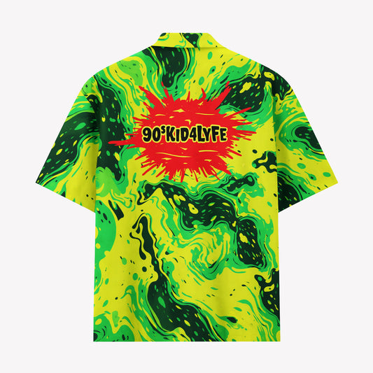 90s Slime Splash Retro Hawaiian Shirt