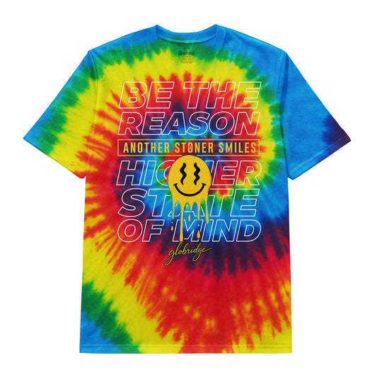Be the Reason Another Stoner Smiles Tie Dye Tee