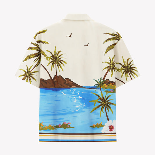 Coastal Horizon Shirt & Shorts Set
