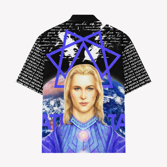Cosmic Sacred Geometry Hawaiian Shirt