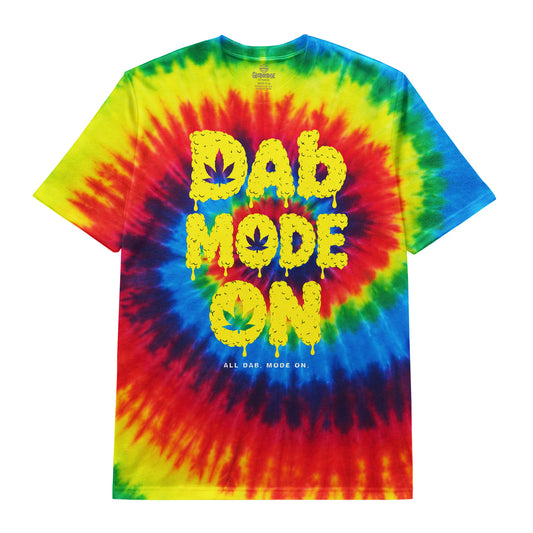 Dab Mode On Rainbow Tie Dye Tee