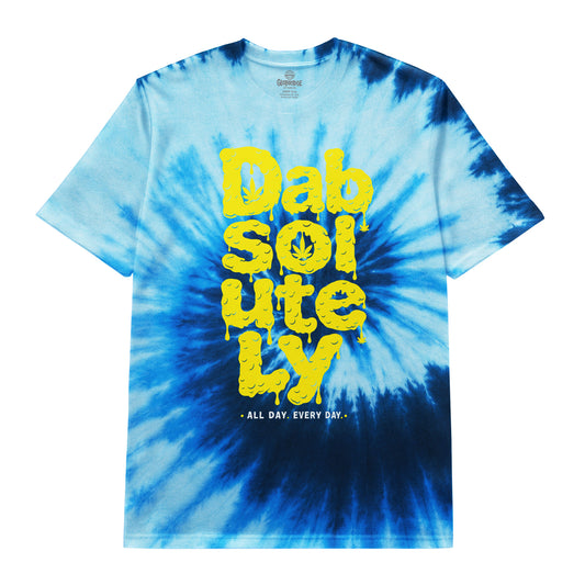 Dabsolutely Blue Tie Dye Tee
