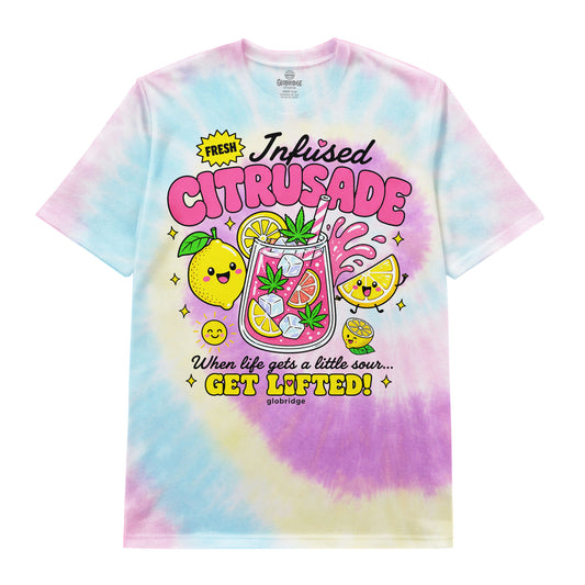 Fresh Infused Citrusade Get Lifted Tie-Dye T-Shirt