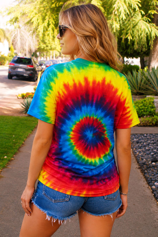 Good Bud Good Mood Stoner 420 Tie-Dye Tee