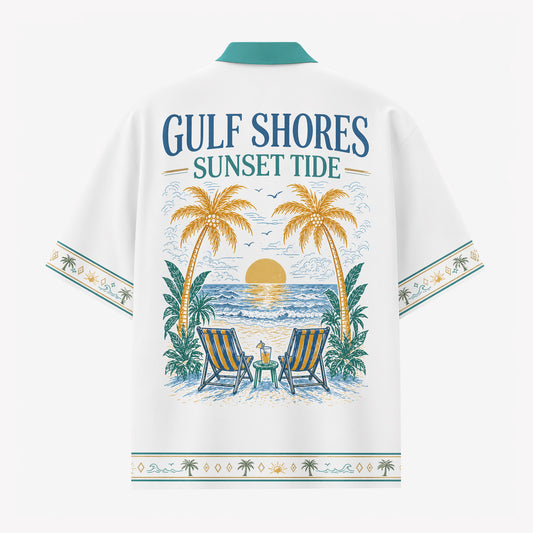 Gulf Shores Sunset Tide Shirt & Shorts Set