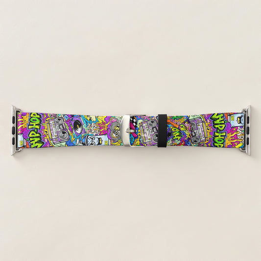 Hip Hop Graffiti Apple Watch Band