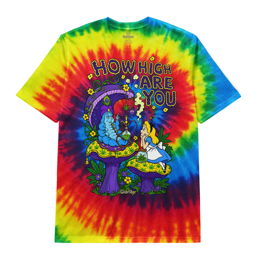 How High Are You Tie Dye Tee
