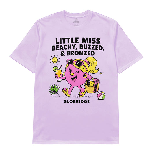 Little Miss Beachy Buzzed & Bronzed T-Shirt