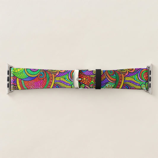 Psychedelic Flow Apple Watch Band