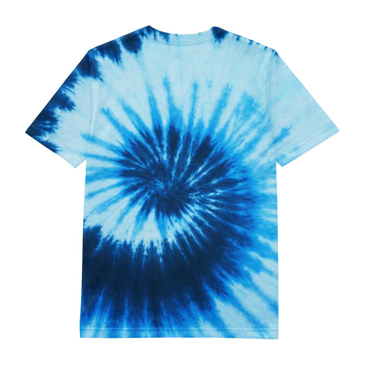 Roll It Relax Blue Tie Dye Tee