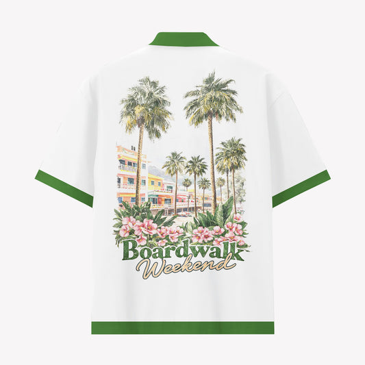 San Diego Boardwalk Weekend Hawaiian Shirt & Shorts Set