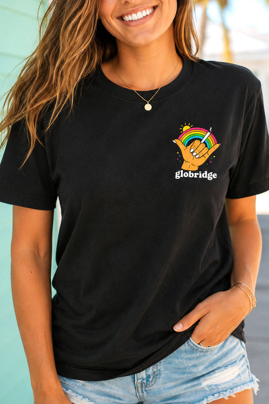 Shaka Rainbow Good Times Graphic T-Shirt