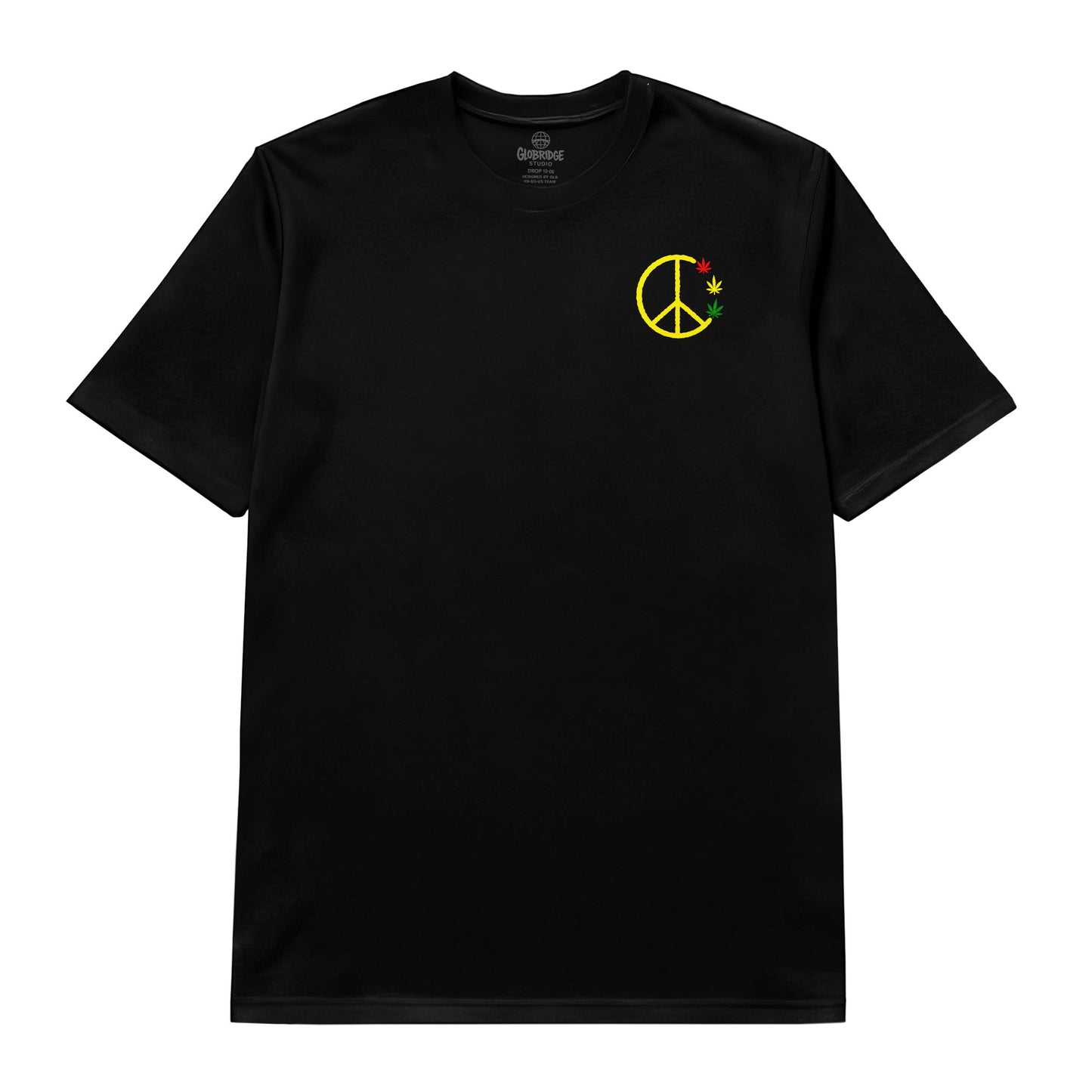 The Helix Live High Stay High Black Tee