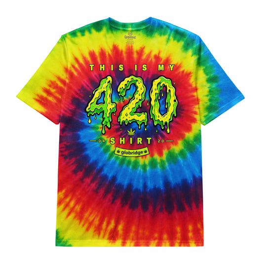 This Is My 420 Shirt Psychedelic Festival Tie Dye Tee