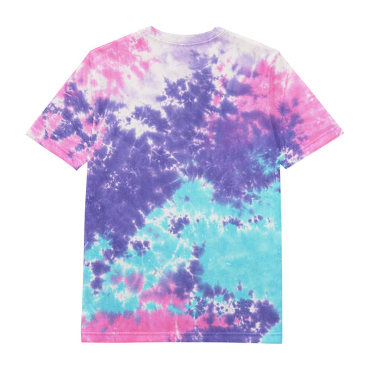 Trippy Smiley Mushroom Tie Dye T-Shirt