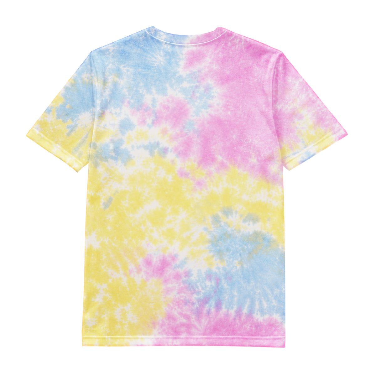 Tropical Pineapple Kush Pastel Tie-Dye T-Shirt
