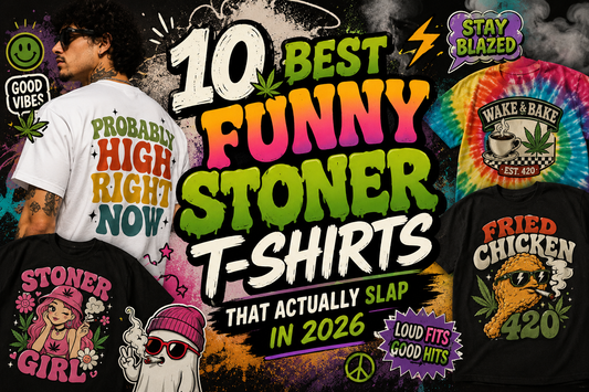 10 Best Funny Stoner T-Shirts That Actually Slap in 2026