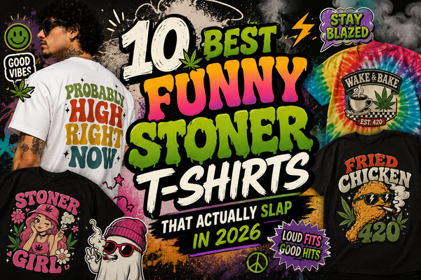 10 Best Funny Stoner T-Shirts That Actually Slap in 2026