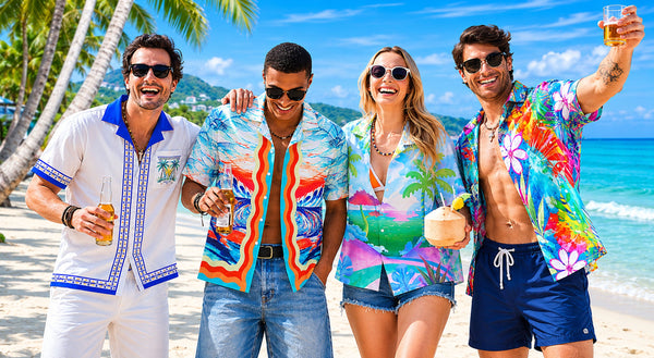 Matching Hawaiian Shirt and Shorts Sets for Men in Summer 2026