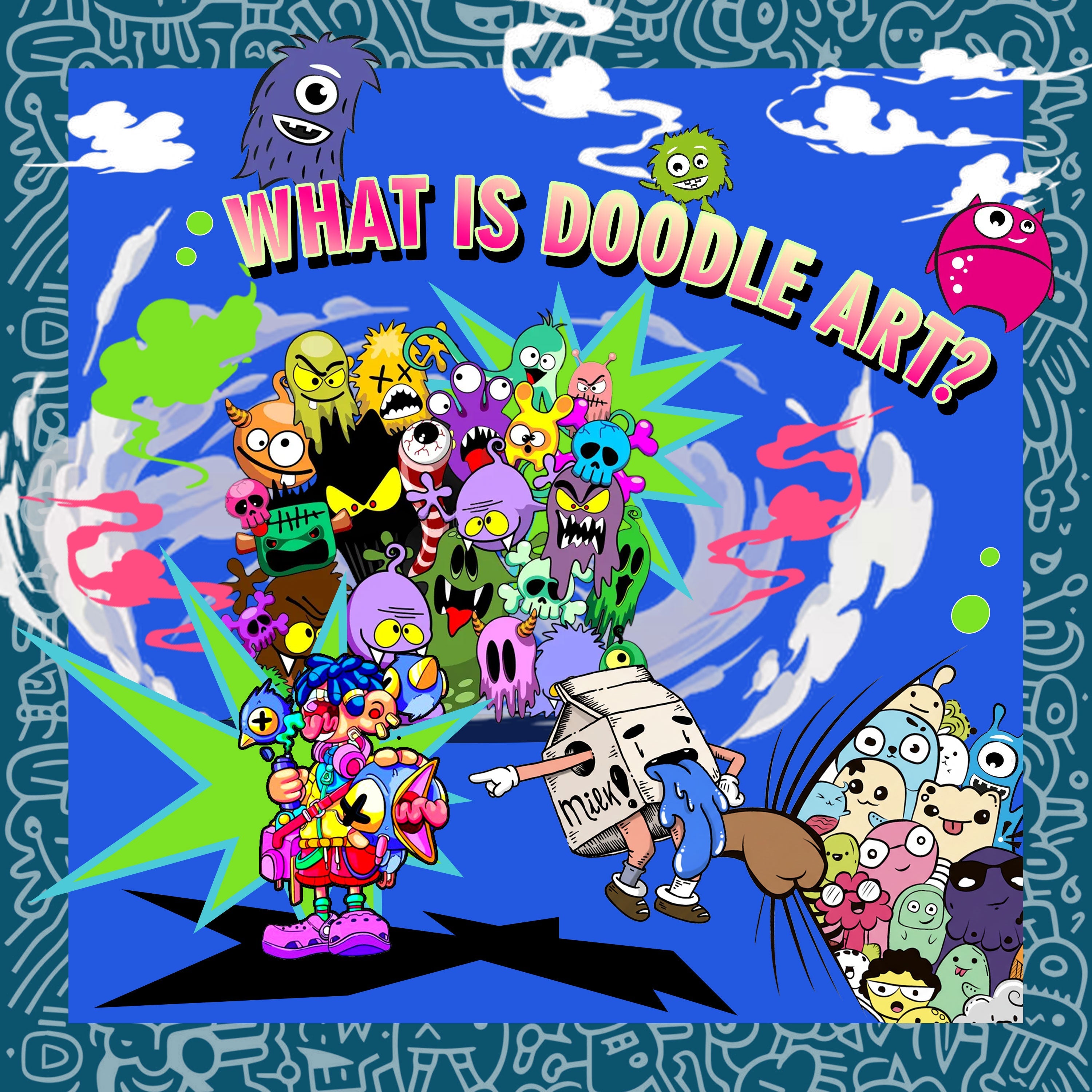What Is Doodle Art? A Beginner-Friendly Guide – Globridge Studio