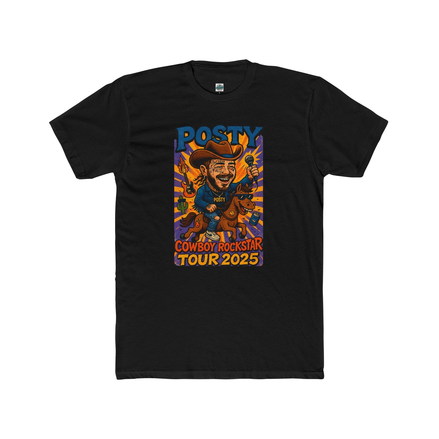 ‌Posty Cowboy Rockstar Tour 2025 - Unisex T-shirt