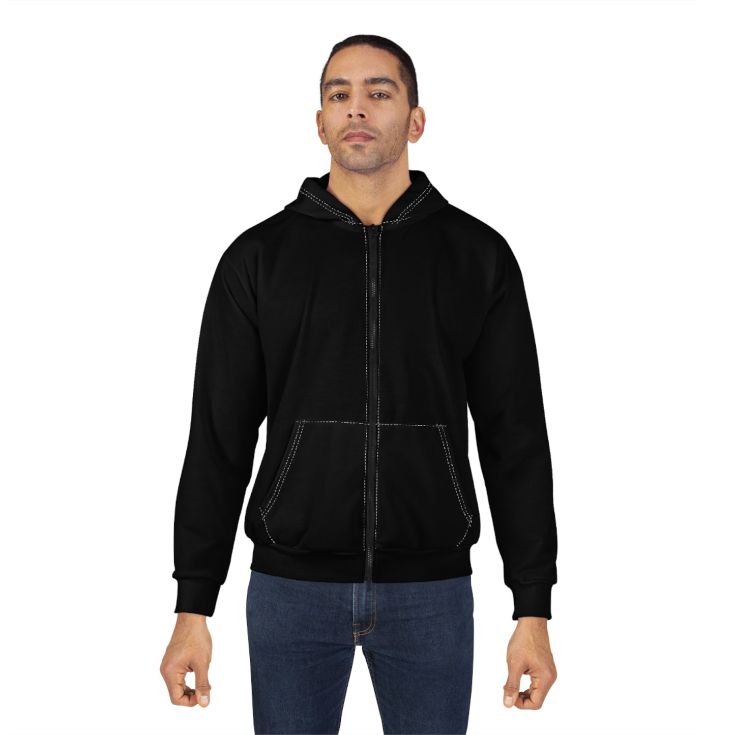 Haunted Motel Zip Hoodie - Trick Night