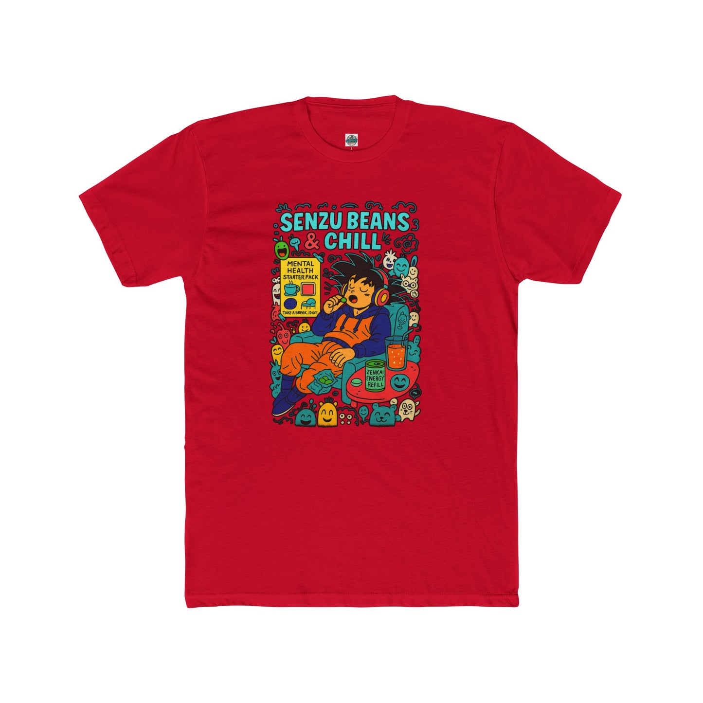 Senzu Beans Tee Anime Chill - Unisex T-shirt