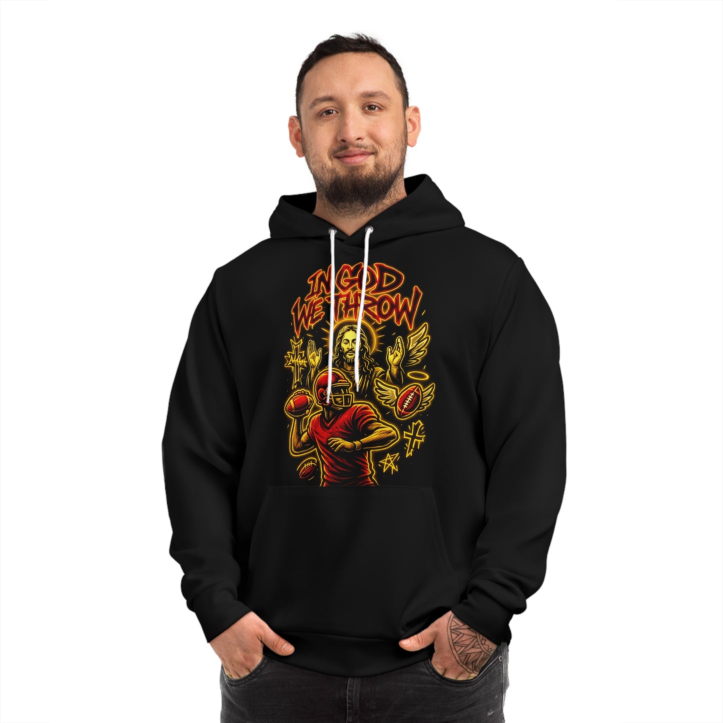 Miracle Football Savior Jesus-Inspired Ohio Unisex Hoodie