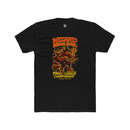 Wizard Broom Bowl Doodle Parody Unisex Tee