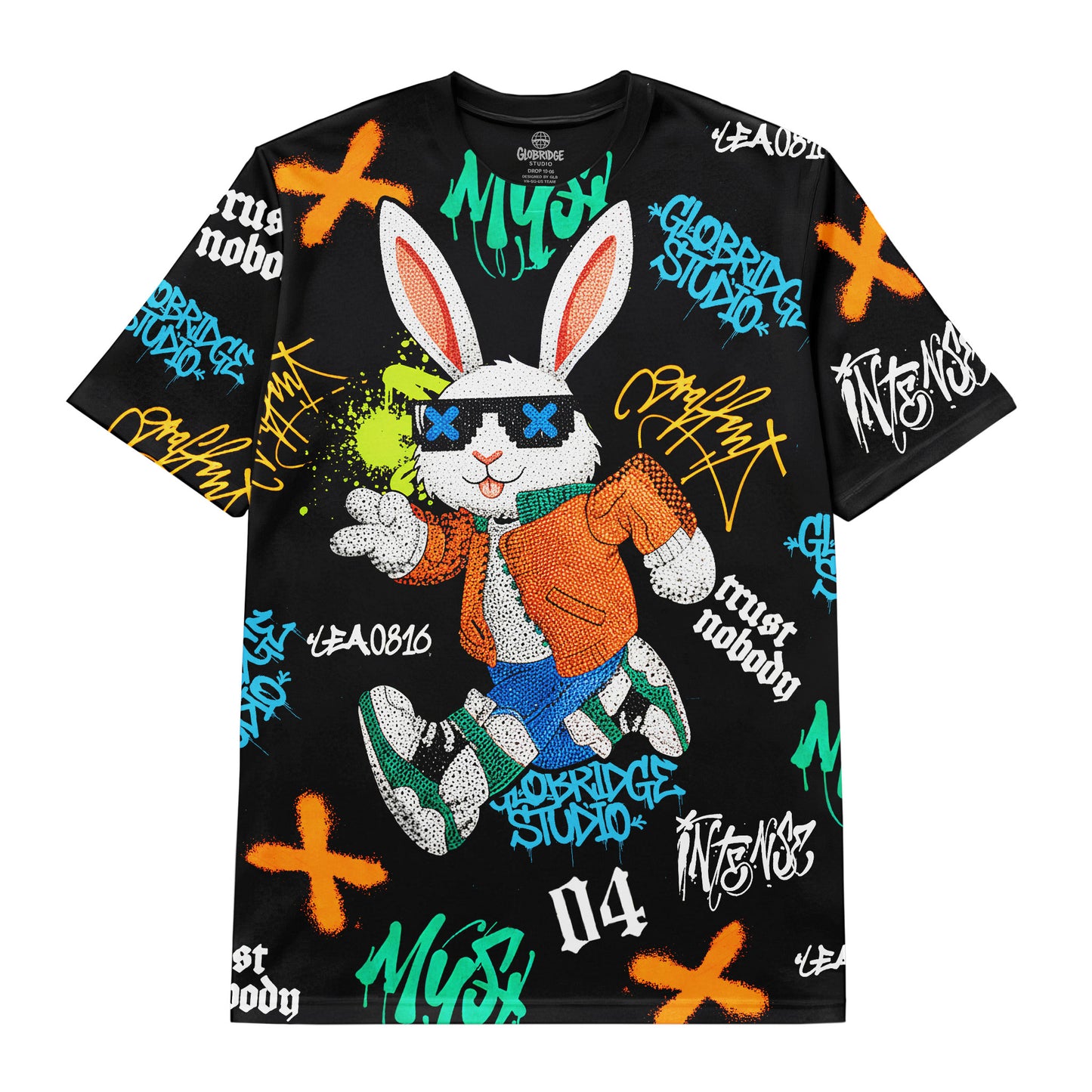 Hype Bunny Urban Graffiti Culture Tee