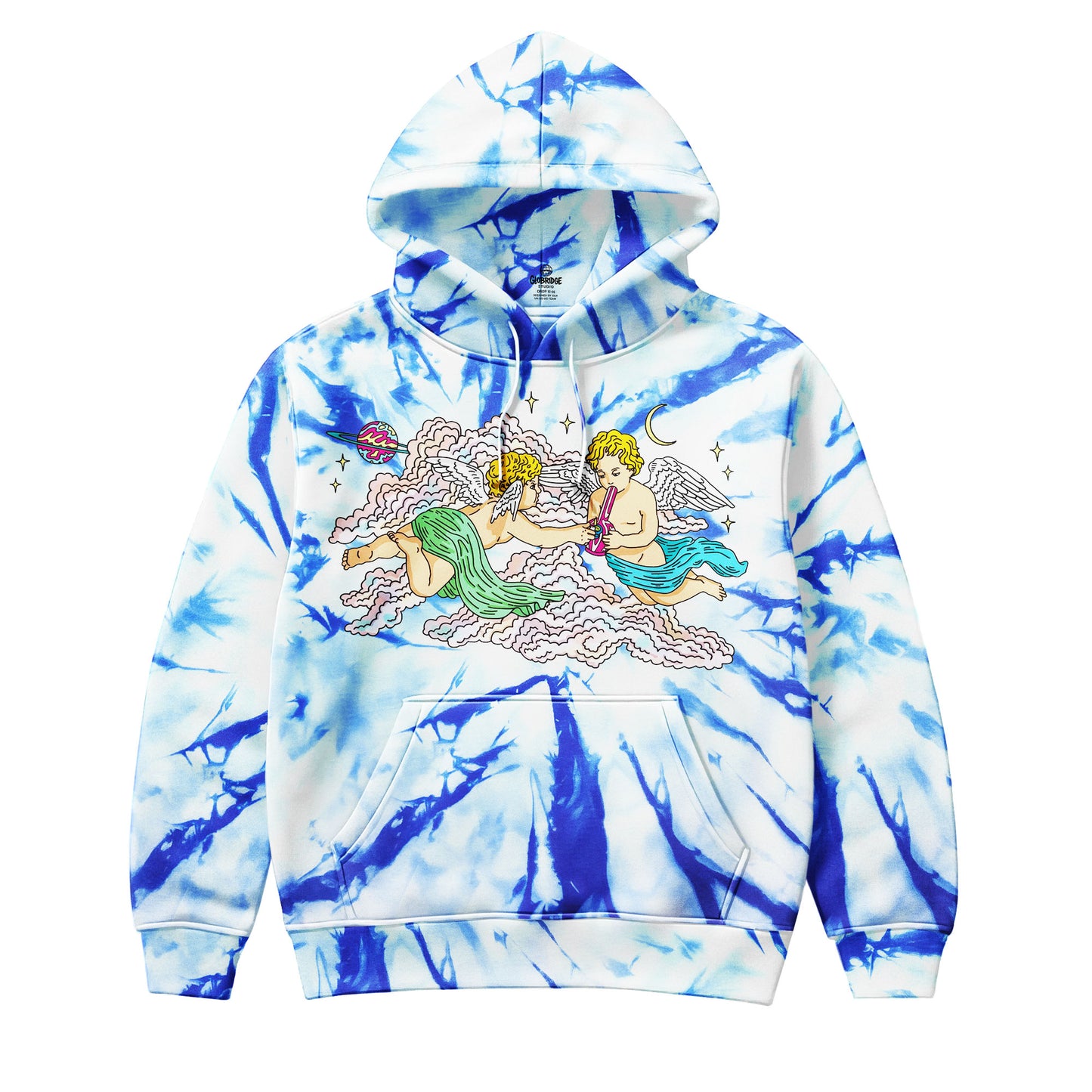 Celestial Connection Tie-Dye Hoodie
