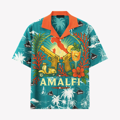 Amalfi Syndicate Hawaiian Shirt & Shorts Set