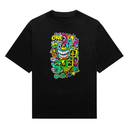 Just One More Crazy Monster Graphic Unisex T-Shirt
