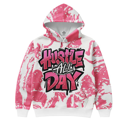 Hustle All Day Streetwear Hoodie