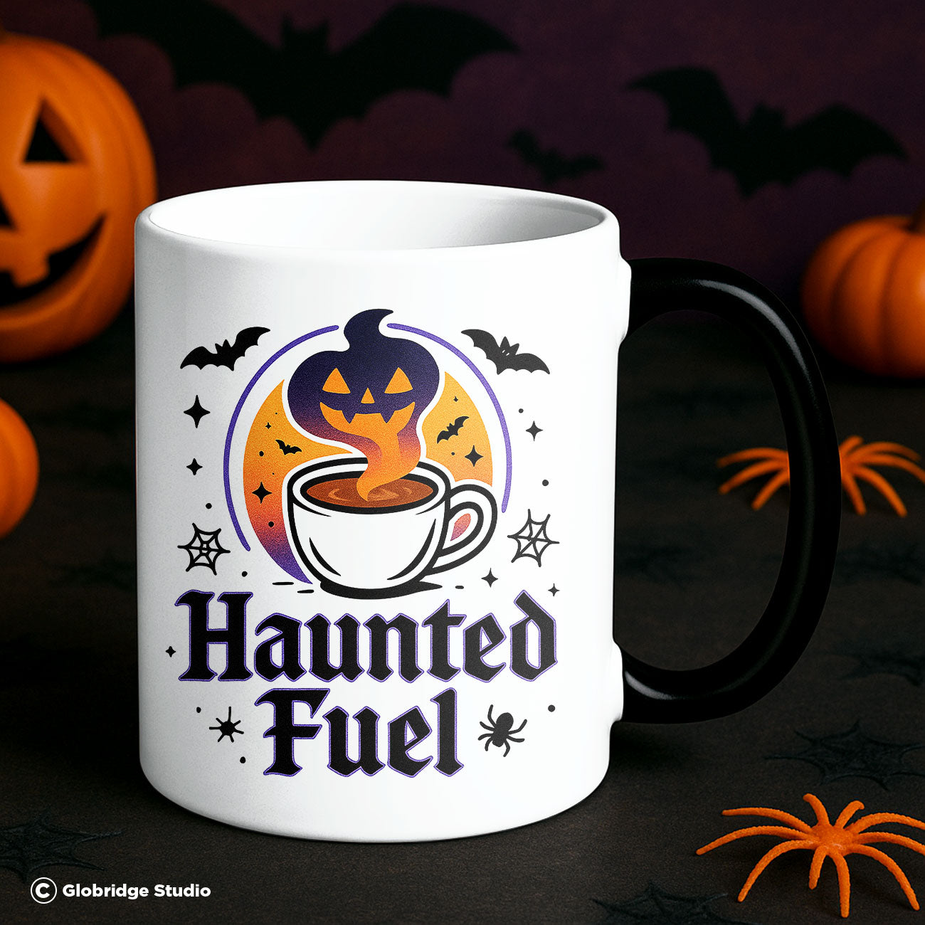 Pumpkin Spice Mug — Haunted Fuel