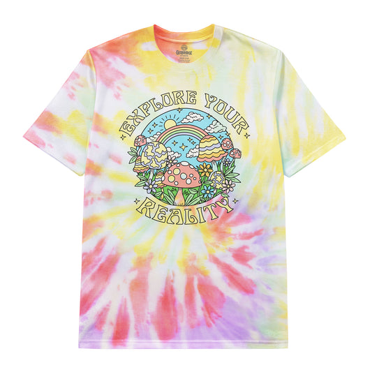 Explore Your Reality Psychedelic Tie-Dye T-Shirt