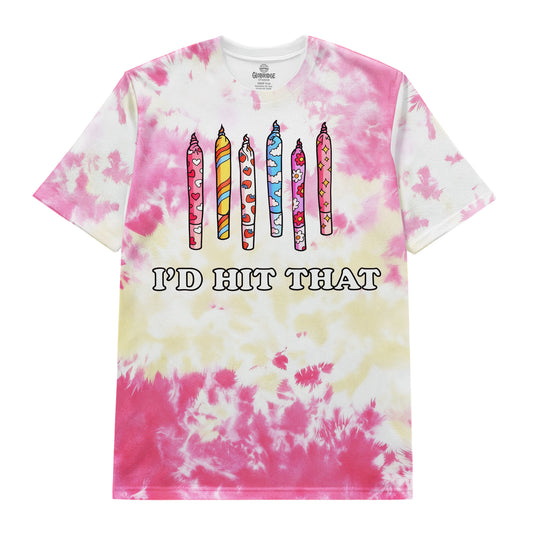 I’d Hit That Tie-Dye Graphic Statement T-Shirt