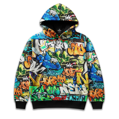 Wildstyle City Walls Multicolor Hoodie