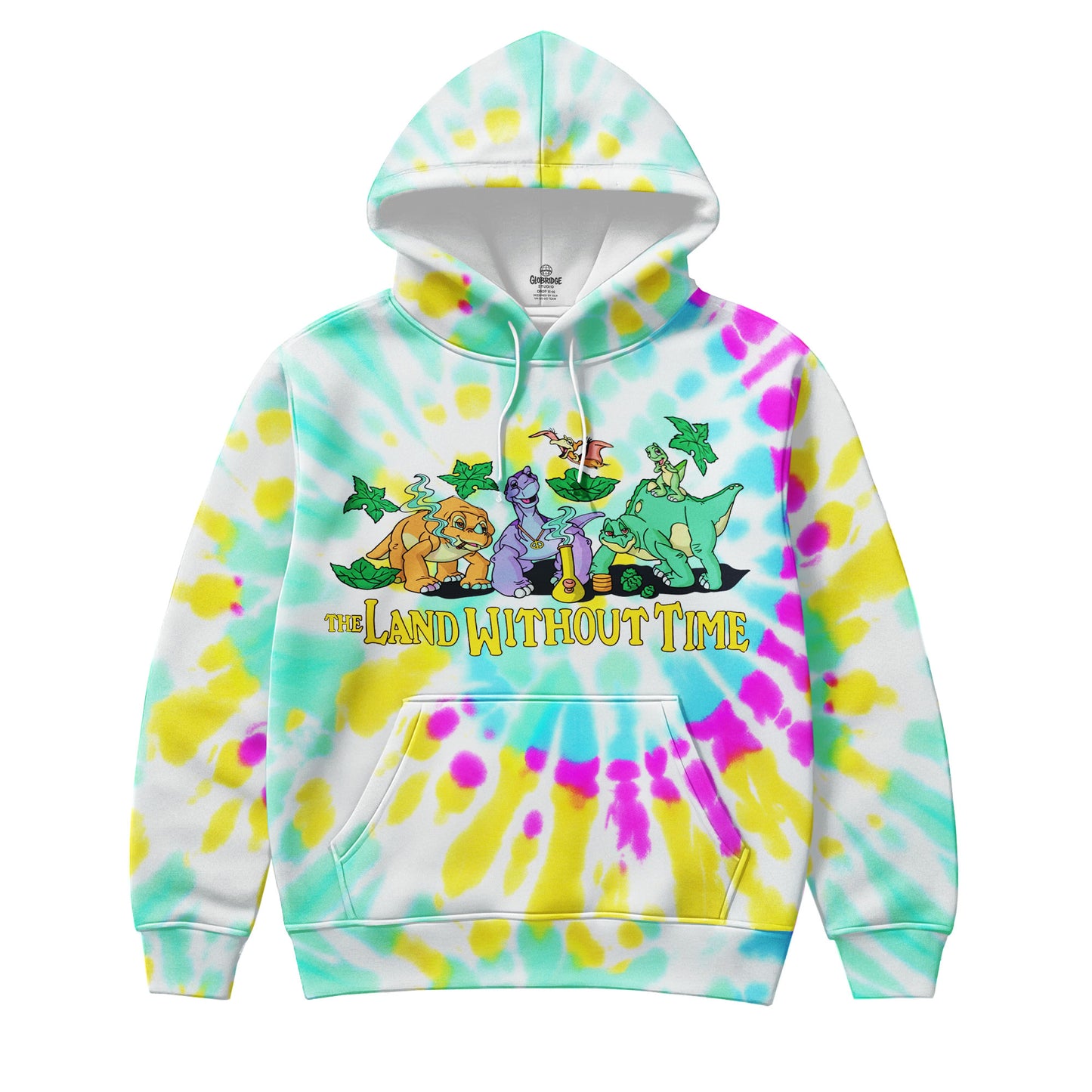 The Land Without Time Tie-Dye Hoodie