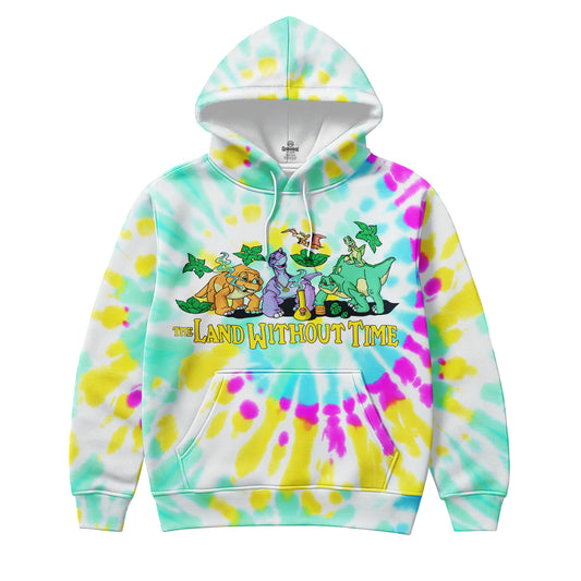 The Land Without Time Tie-Dye Hoodie