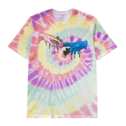 Michelangelo’s High Vibes Tie-Dye T-Shirt